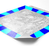 アクアブルースターバストフレームフォト フォトプリント            (角)