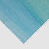 アクアブルーターコイズの水の色の切り離し工芸 薄葉紙 (詳細)