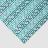 アクアブルーティール(緑がかった色)ポインセチア 薄葉紙 (詳細)