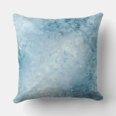 アクアブルーパープルアイススノークリスマス クッション (裏面)