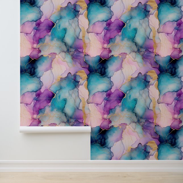 アクアブルーパープルピンクマーメイド 壁紙 (アプリケーション)