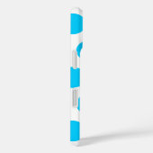 アクアブルービッグドット Case-Mate iPhoneケース (裏面 / 右)