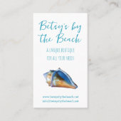 アクアブルービーチテーマ 名刺 (正面)