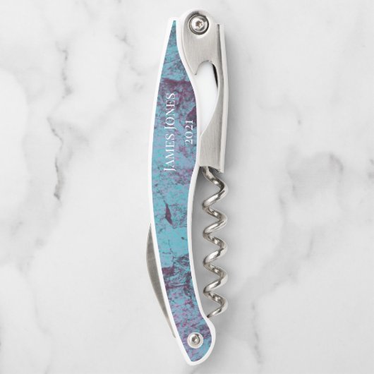 アクアブルービーチパーティーコルクスクリュ ソムリエナイフ (裏面)