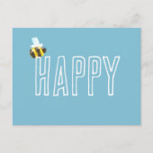 アクアブルービーハッピー ポストカード (正面)