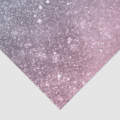 アクアブルーピンクグラデーションシー銀河系抽象芸術 薄葉紙 (詳細)