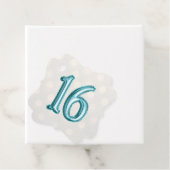 アクアブルーフォイル及び金ゴールド《写真》ぼけ味きらめく フェイバータグ (インサイチュ)