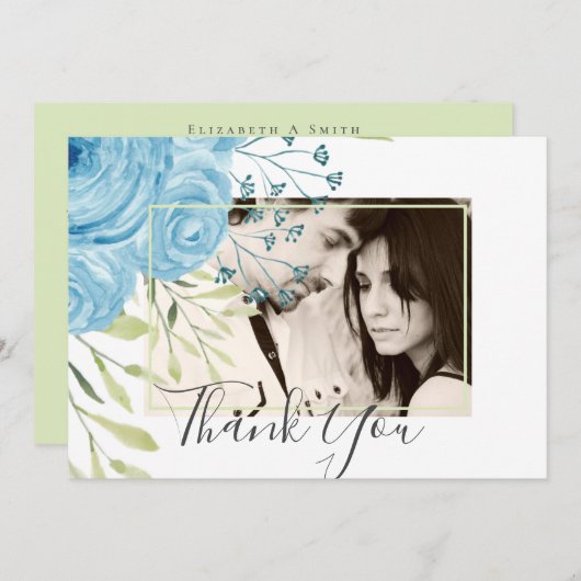 アクアブルーフローラ結婚ズ (正面/裏面)