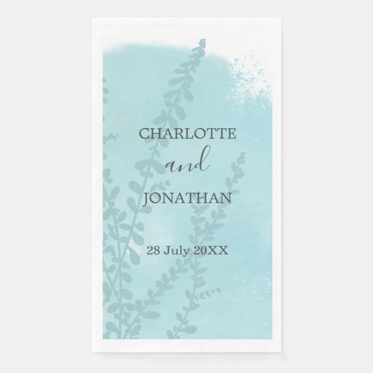 アクアブルーボタニカルウォッシュズ結婚ーズ (正面)