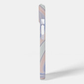 アクアブルーミントグリーン薄紫パープルパステルレインボー Case-Mate iPhoneケース (裏面 / 左)