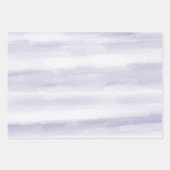 アクアブルーミントホワイトウォーターストライプカラーII ラッピングペーパーシート (正面3)