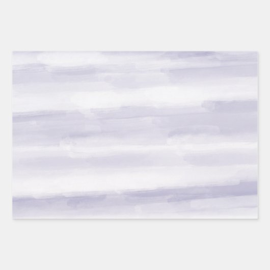 アクアブルーミントホワイトウォーターストライプカラーII ラッピングペーパーシート (正面3)