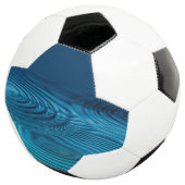 アクアブルーリップル サッカーボール (3/4)