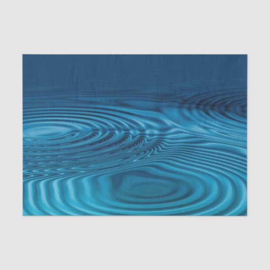 アクアブルーリップル 薄葉紙 (正面)