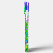 アクアブルー印象派の庭園風景 Case-Mate iPhoneケース (裏面 / 左)