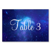 アクアブルー天の川の中心天 テーブルナンバー (正面)