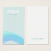 アクアブルー沿岸海波 (正面&裏面)