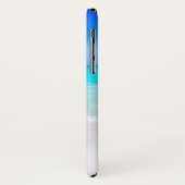 アクアブルー海シースカイバケーショントラベル Case-Mate iPhoneケース (裏面/左)