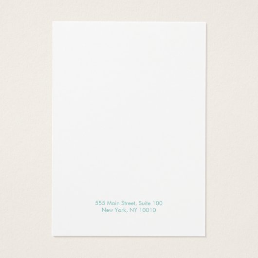 アクアブルー航海のウェーブ (裏面)