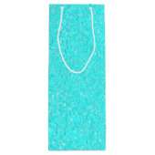 アクアブルー ワインギフトバッグ (裏面)