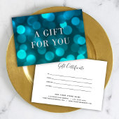 アクアブルー《写真》ぼけ味ライツシルバーギフト券