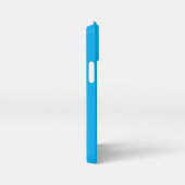 アクアブルー iPhoneケース (右側面)