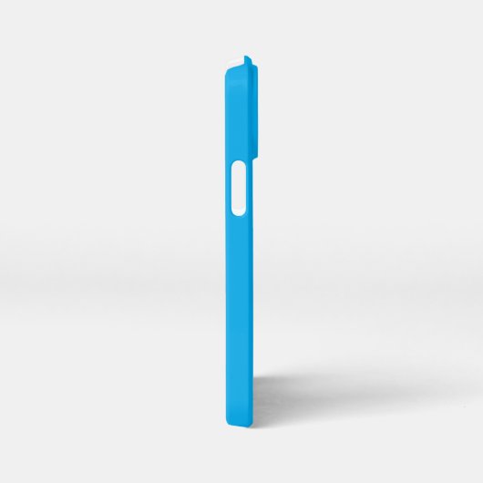 アクアブルー iPhoneケース (右側面)