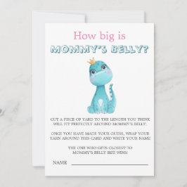 アクアプリンセスの恐竜どのように大きいママの腹