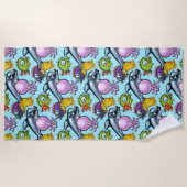 アクアベビービーチタオル ビーチタオル (正面)