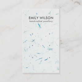 アクアペタル手作り紙3スタッドイヤリングディスプレイ 名刺