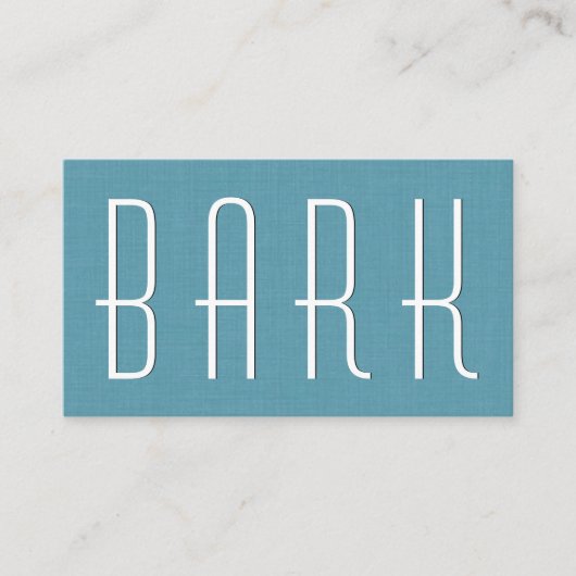 アクアペットケア事業シンプルスタイルV63E 名刺 (正面)