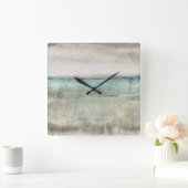 アクアホライズン スクエア壁時計 (ホーム)