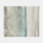 アクアホライズン フリースブランケット (正面(横))