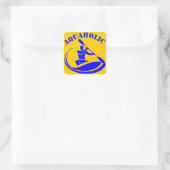 アクアホリックカヤックガイ スクエアシール (バッグ)