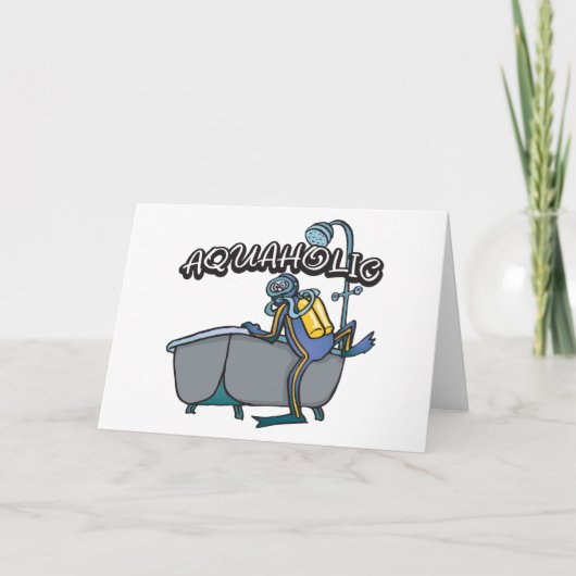 アクアホリックSCUBA カード (正面)