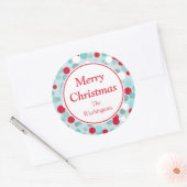 アクアホリデーステッカー ラウンドシール (封筒)