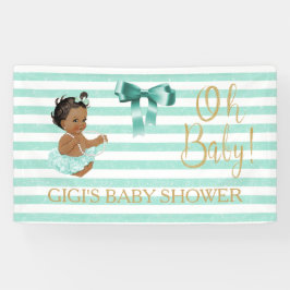 アクアホワイトストライプベビーバレリナツツ 横断幕