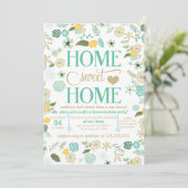 アクアホームスイートホーム引っ越し祝いパーティーパーティー 招待状 (スタンド正面)