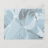 アクアボタニ離れカルポスカード(カスタマイズ可能) ポストカード (裏面)
