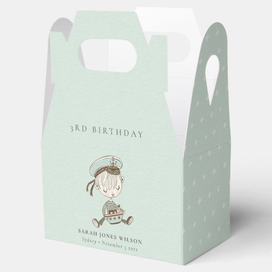 アクアボーイズリトル航海のセーラーニーエイジ誕生日 フェイバーボックス (オープン)