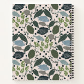 アクアポニクスジャーニー | カスタマイズ可能なガーデニング ノートブック (裏面)