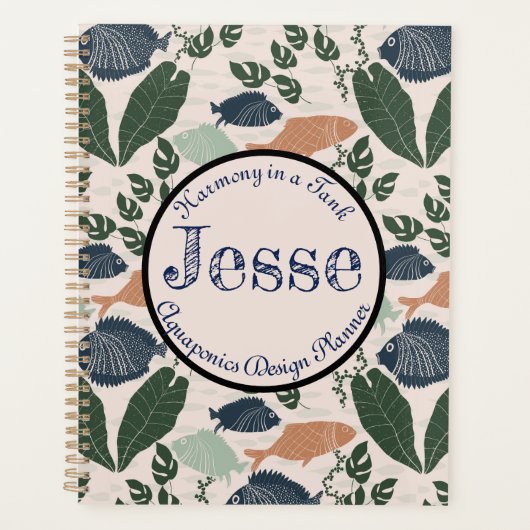 アクアポニクスプランナー | 庭の計画 プランナー手帳 (正面)