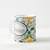 アクアポニクス引用文マグ | 感動的エコフレンドリー コーヒーマグカップ (正面左)