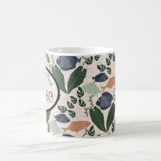 アクアポニクス引用文マグ | 感動的エコフレンドリー コーヒーマグカップ (中央)