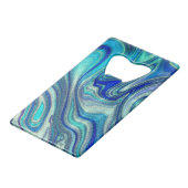 アクアマエレガントリンパウアレインボーシインスパイアェル クレジットカード栓抜き (正面アングル)