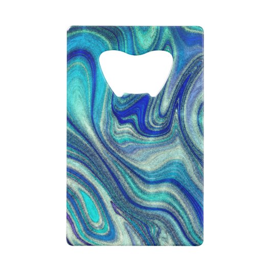 アクアマエレガントリンパウアレインボーシインスパイアェル クレジットカード栓抜き (裏面)