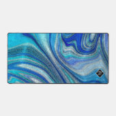 アクアマエレガントリンパウアレインボーシインスパイアェル デスクマット (正面)