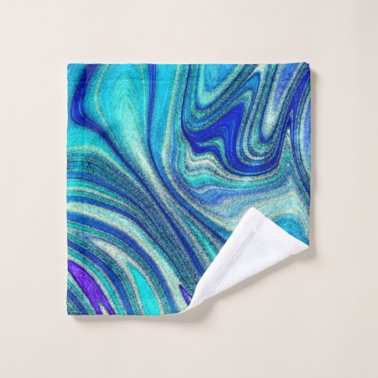 アクアマエレガントリンパウアレインボーシインスパイアェル バスタオルセット (ウォッシュタオル)