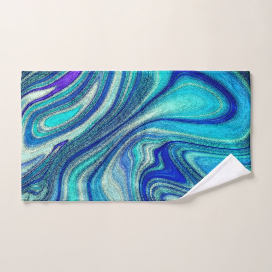 アクアマエレガントリンパウアレインボーシインスパイアェル バスタオルセット (ハンドタオル)