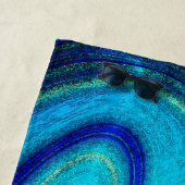 アクアマエレガントリンパウアレインボーシインスパイアェル ビーチタオル (インサイチュ)